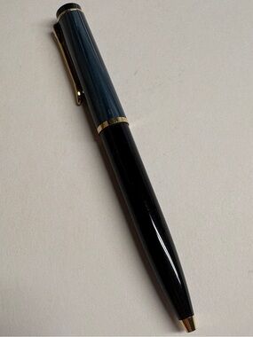 Vintage Pelikan Classic Blue Marbled Ballpoint Pen K200 Germany
